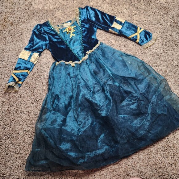 Disney Brave Princess Merida Dress Costume - Picture 1 of 7